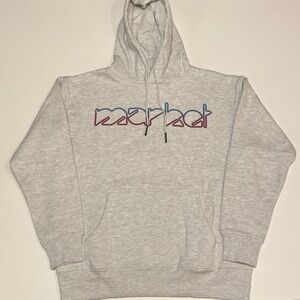 MARKET LOGO GRAPHIC GRAY HOODIE (LARGE)
